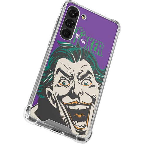 DC Comics The Joker The Classic Art Galaxy S24 FE Clear Case