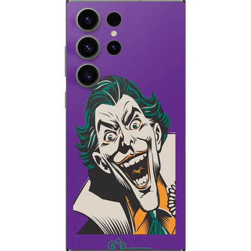 DC Comics The Joker The Classic Art Galaxy S25 Ultra Skin