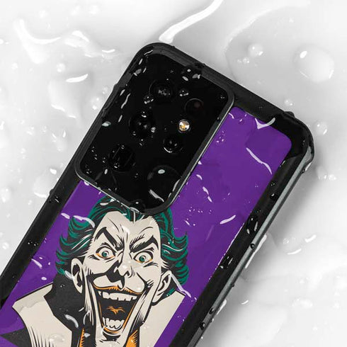 DC Comics The Joker The Classic Art Galaxy S24 Ultra Waterproof Case