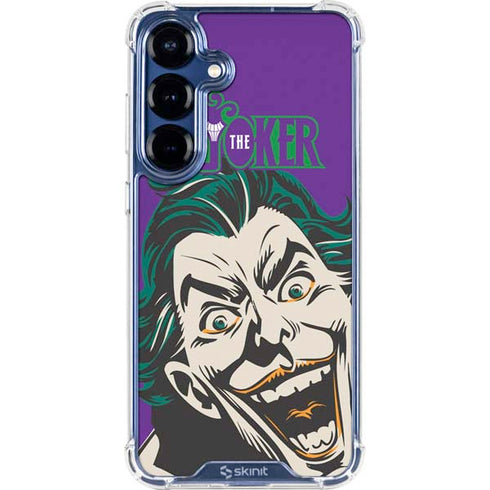 DC Comics The Joker The Classic Art Galaxy S25 Clear Case