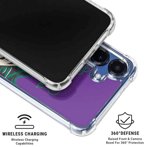 DC Comics The Joker The Classic Art Galaxy S25 Plus Clear Case