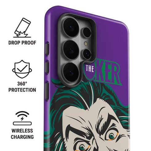 DC Comics The Joker The Classic Art Galaxy S26 Ultra Impact Case