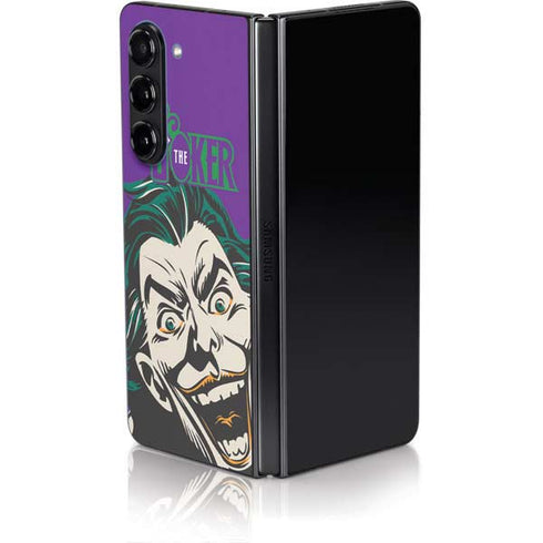 DC Comics The Joker The Classic Art Galaxy Z Fold5 5G Skin