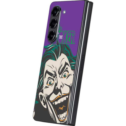 DC Comics The Joker The Classic Art Galaxy Z Fold5 5G Skin