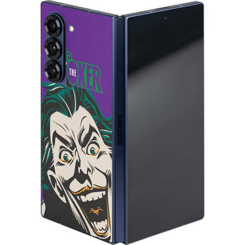 DC Comics The Joker The Classic Art Galaxy Z Fold6 Skin