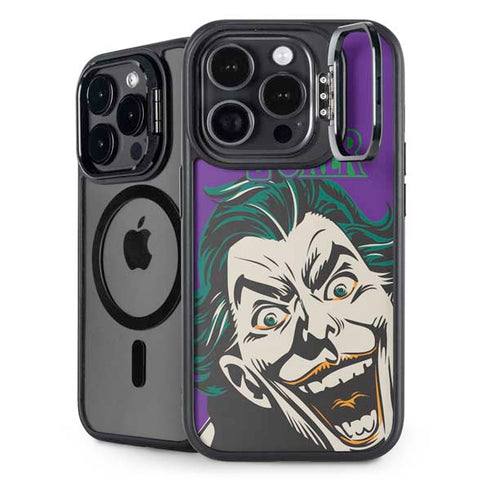 DC Comics The Joker The Classic Art iPhone 14 Pro Kickstand Case