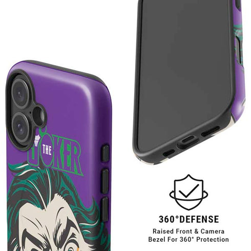 DC Comics The Joker The Classic Art iPhone 16 Magsafe Impact Case