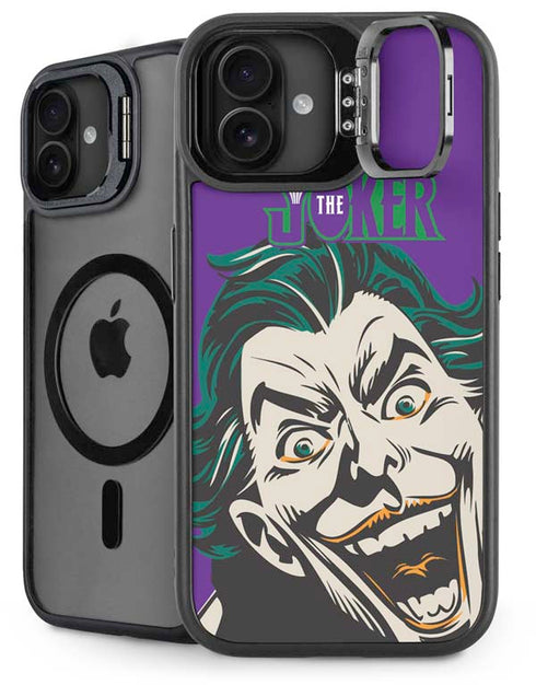 DC Comics The Joker The Classic Art iPhone 16 Plus Kickstand Case