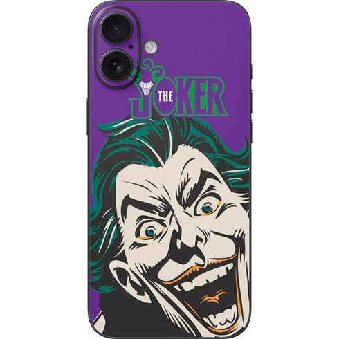 DC Comics The Joker The Classic Art iPhone 16 Plus Skin