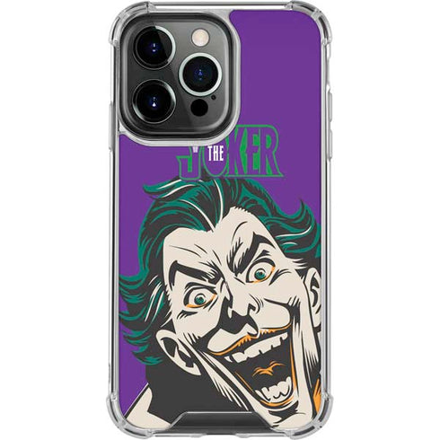 DC Comics The Joker The Classic Art iPhone 16 Pro Clear Case