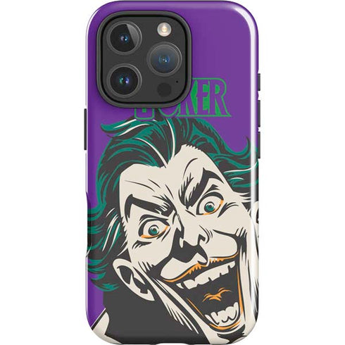 DC Comics The Joker The Classic Art iPhone 16 Pro Impact Case