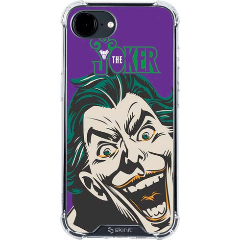 DC Comics The Joker The Classic Art iPhone 16e Clear Case