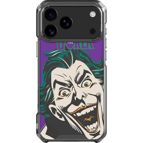 DC Comics The Joker The Classic Art iPhone 18 Pro Max Clear Case