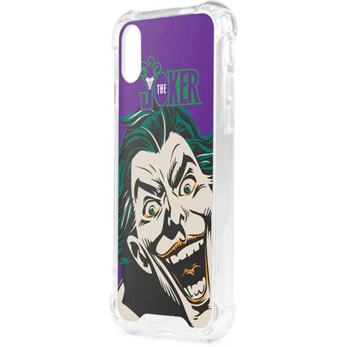 DC Comics The Joker The Classic Art iPhone XS Clear Case