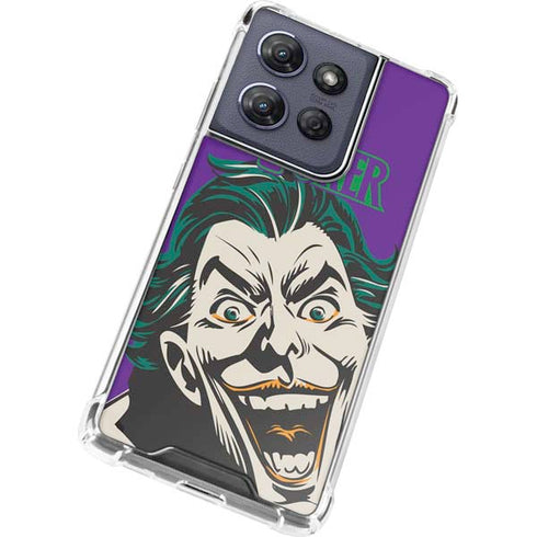 DC Comics The Joker The Classic Art Moto G 5G (2025) Clear Case