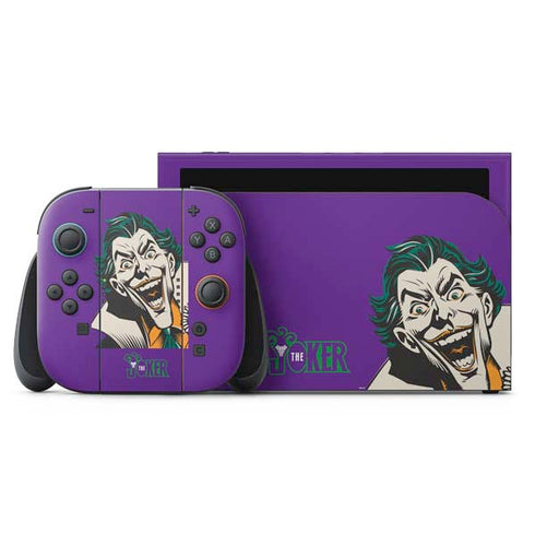 DC Comics The Joker The Classic Art Nintendo Skins