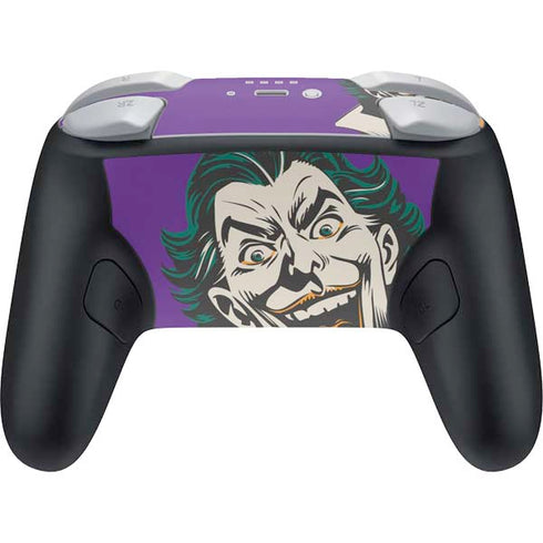 DC Comics The Joker The Classic Art Nintendo Switch 2 (2025) Pro Controller Skin