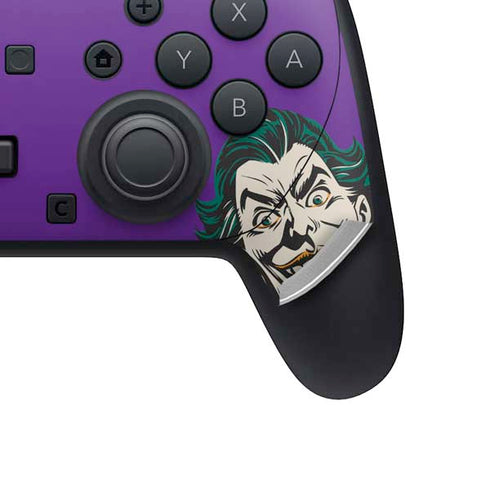 DC Comics The Joker The Classic Art Nintendo Switch 2 (2025) Pro Controller Skin