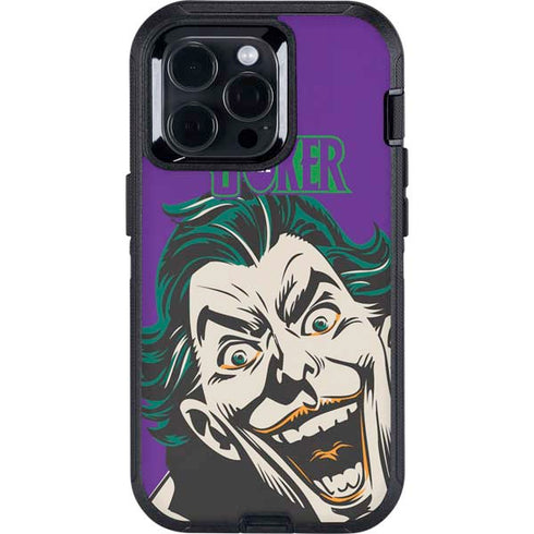 DC Comics The Joker The Classic Art Otterbox Defender iPhone Skin