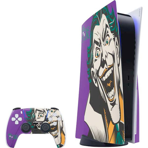 DC Comics The Joker The Classic Art PlayStation PS5 Skins