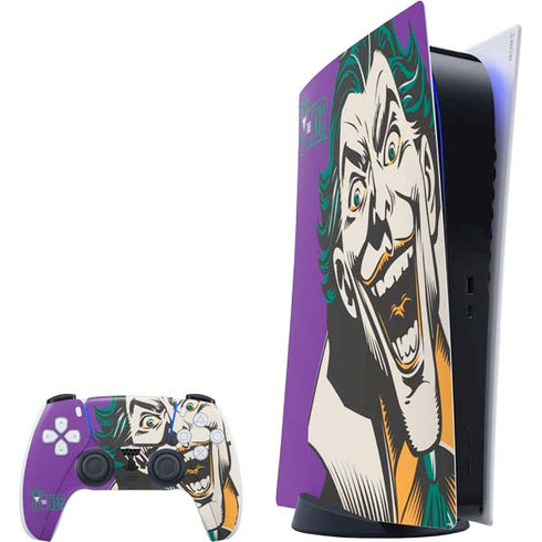 DC Comics The Joker The Classic Art PlayStation PS5 Skins