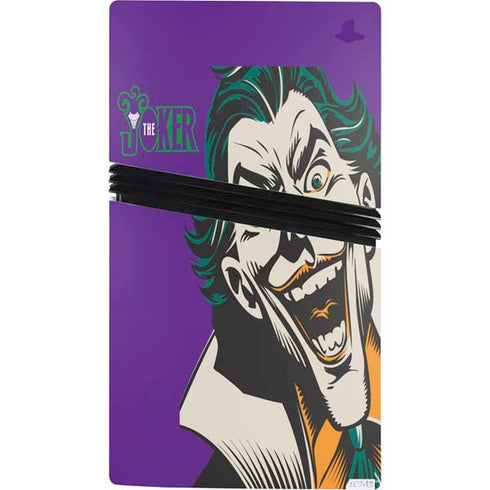DC Comics The Joker The Classic Art PS5 Pro Bundle Skin