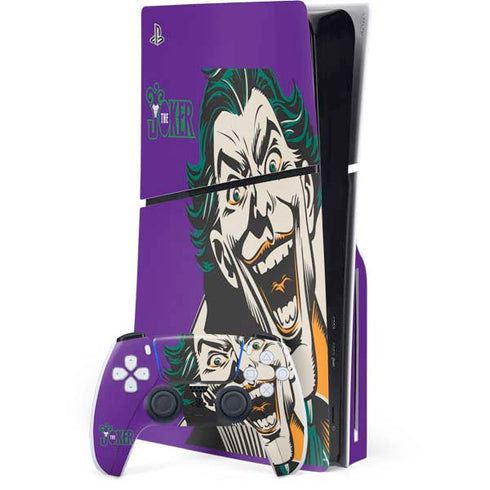 DC Comics The Joker The Classic Art PlayStation PS5 Skins