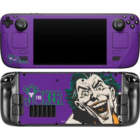 DC Comics The Joker The Classic Art Steam Deck Handheld Gaming Computer OLED Skin