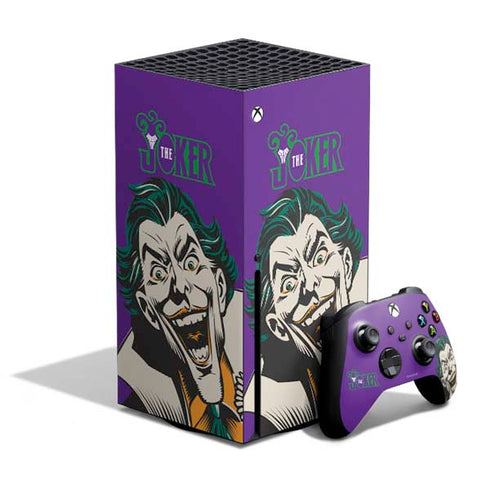 DC Comics The Joker The Classic Art Xbox Series X Skins