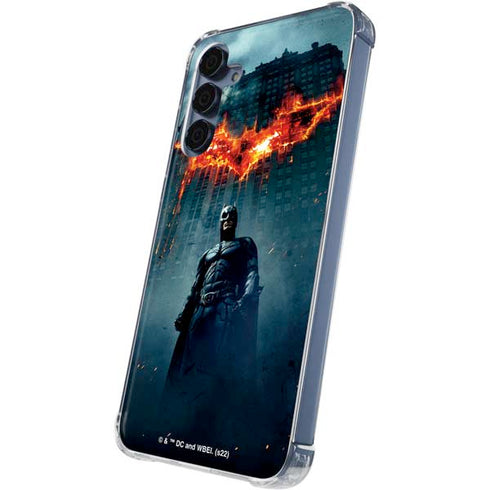The Dark Knight Movie Poster Galaxy A35 5G Clear Case