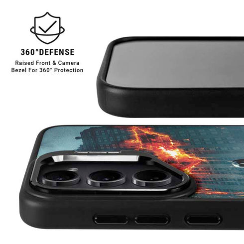 The Dark Knight Movie Poster Galaxy S24 FE Kickstand Case