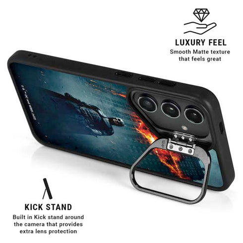 The Dark Knight Movie Poster Galaxy S25 Plus Kickstand Case