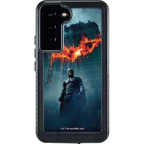 The Dark Knight Movie Poster Galaxy S24 Plus Waterproof Case
