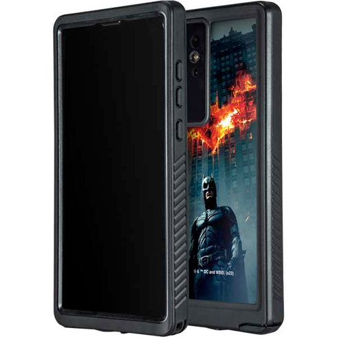 The Dark Knight Movie Poster Galaxy S24 Ultra Waterproof Case
