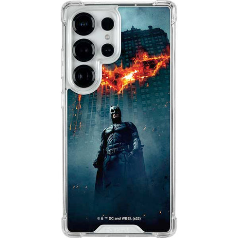 The Dark Knight Movie Poster Galaxy S25 Ultra Clear Case