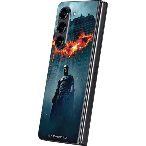 The Dark Knight Movie Poster Galaxy Z Fold5 5G Skin