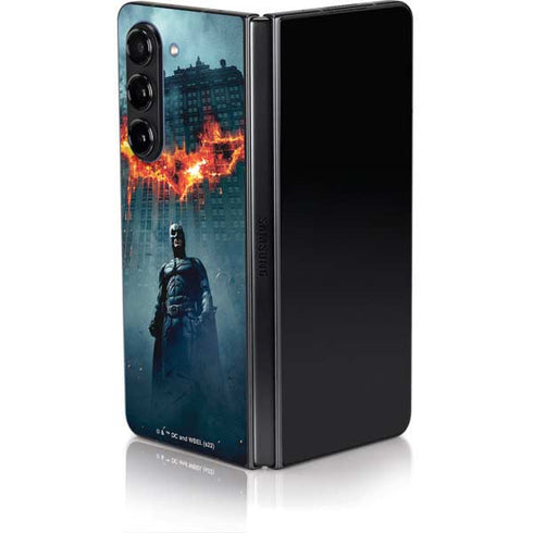 The Dark Knight Movie Poster Galaxy Z Fold5 5G Skin