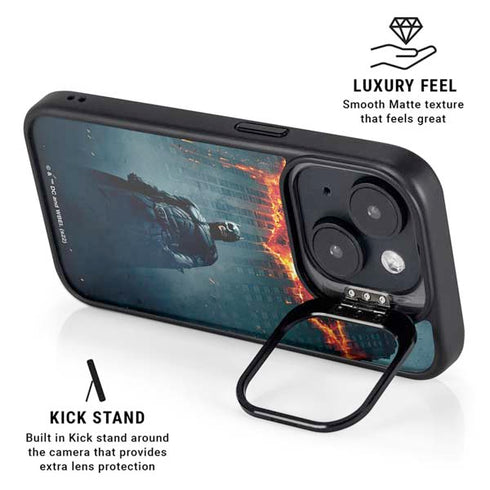 The Dark Knight Movie Poster iPhone 15 Kickstand Case