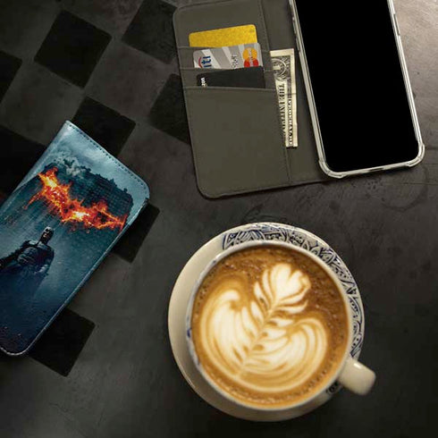 The Dark Knight Movie Poster iPhone 15 Plus Folio Case