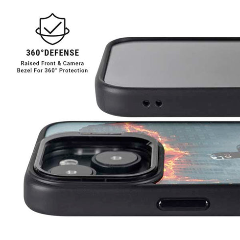 The Dark Knight Movie Poster iPhone 15 Plus Kickstand Case