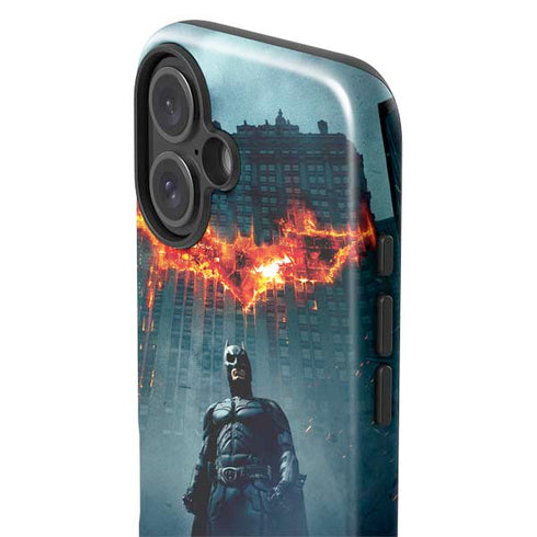 The Dark Knight Movie Poster iPhone 16 Impact Case