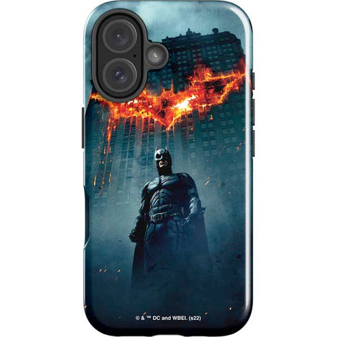 The Dark Knight Movie Poster iPhone 16 Plus Impact Case