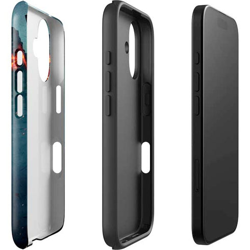 The Dark Knight Movie Poster iPhone 16 Plus Impact Case