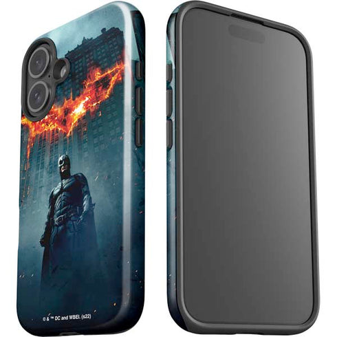 The Dark Knight Movie Poster iPhone 16 Plus Impact Case