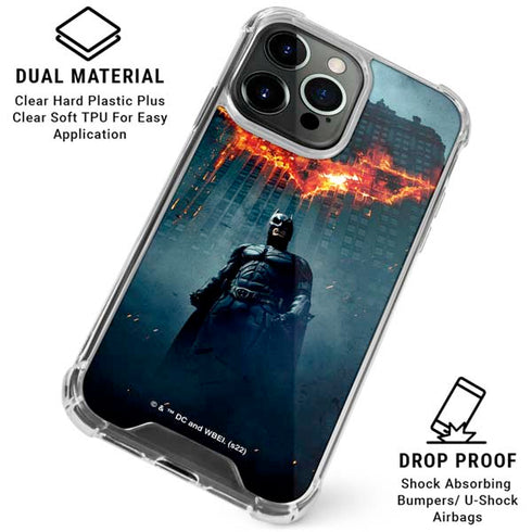 The Dark Knight Movie Poster iPhone 16 Pro Clear Case
