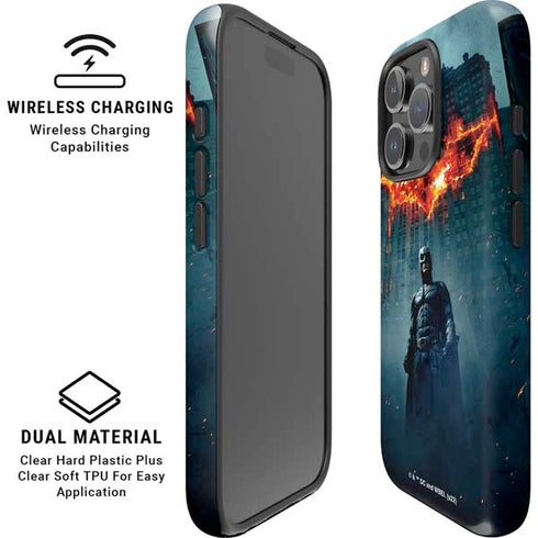 The Dark Knight Movie Poster iPhone 16 Pro Max Magsafe Impact Case
