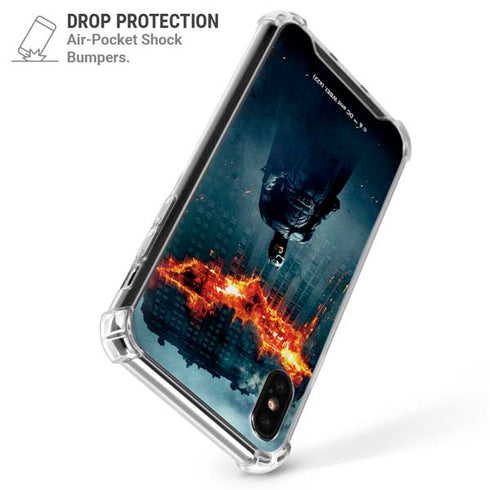 The Dark Knight Movie Poster iPhone X/XS Clear Case