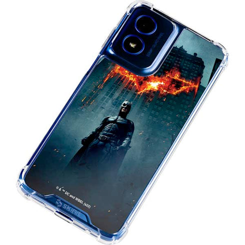 The Dark Knight Movie Poster Moto G 5G (2024) Clear Case
