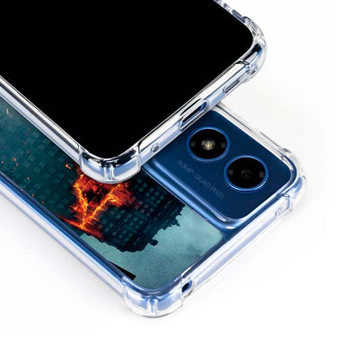 The Dark Knight Movie Poster Moto G 5G (2024) Clear Case