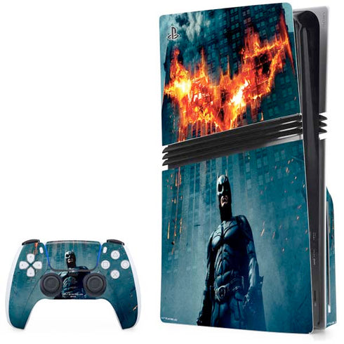 The Dark Knight Movie Poster PS5 Pro Disk Bundle Skin